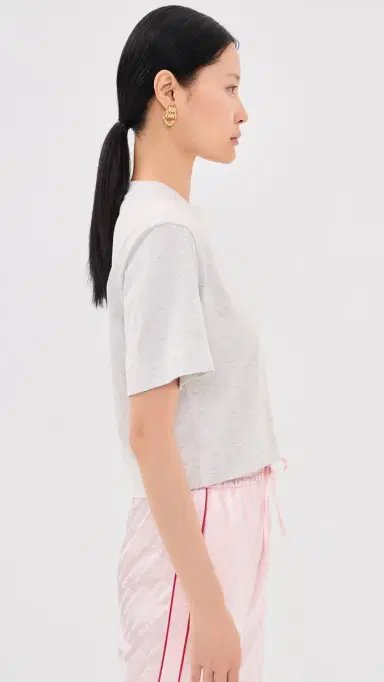 Off-White Mini Arrow Soft Life Crop Tee Grey Melange M | Thumbnail 4 Off-White Mini Arrow Soft Life Crop Tee Grey Melange M | Thumbnail 4