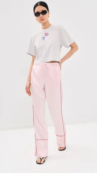 Off-White Mini Arrow Soft Life Crop Tee Grey Melange M | Thumbnail 5 Off-White Mini Arrow Soft Life Crop Tee Grey Melange M | Thumbnail 5