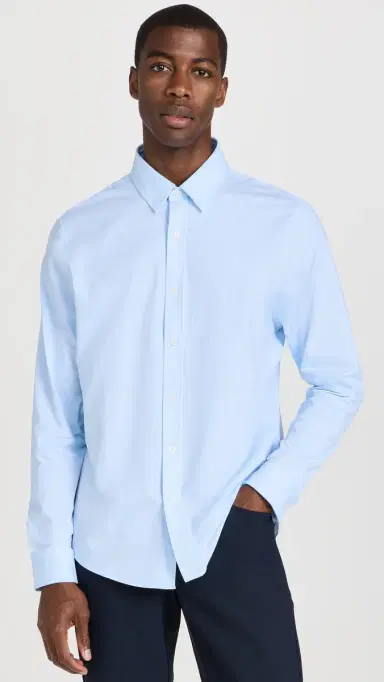 Rhone Commuter Shirt Classic Fit Blue tripe | Thumbnail 2 Rhone Commuter Shirt Classic Fit Blue tripe | Thumbnail 2