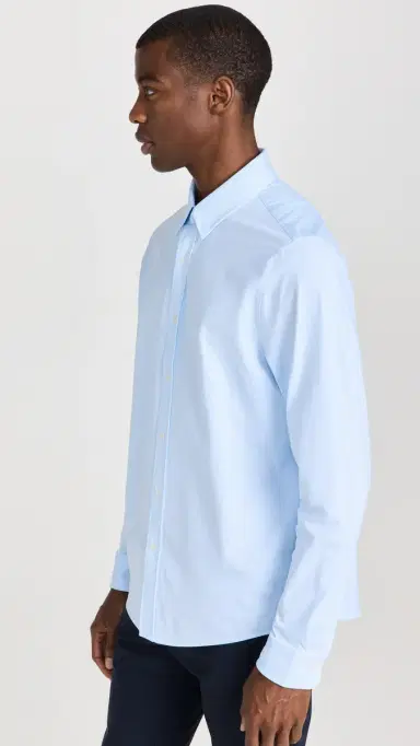 Rhone Commuter Shirt Classic Fit Blue tripe | Thumbnail 4 Rhone Commuter Shirt Classic Fit Blue tripe | Thumbnail 4