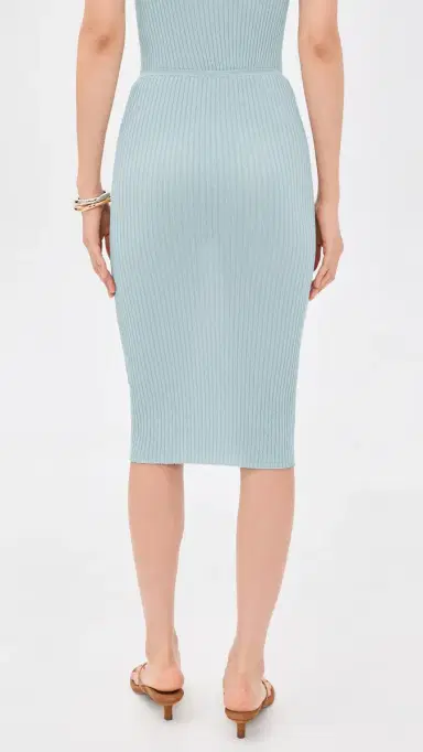 Leset Blake Rib Skirt Mirage | Thumbnail 3 Leset Blake Rib Skirt Mirage | Thumbnail 3