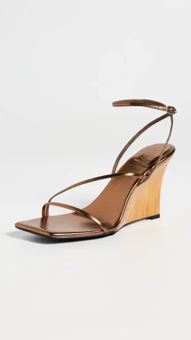 Jeffrey Campbell Topsail Wedge Sandals Bronze 8 | Thumbnail 2 Jeffrey Campbell Topsail Wedge Sandals Bronze 8 | Thumbnail 2