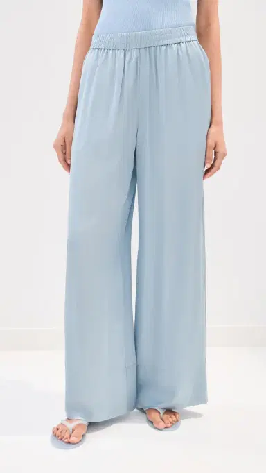 LE BOP Arden Satin Pants Sky | Thumbnail 2 LE BOP Arden Satin Pants Sky | Thumbnail 2