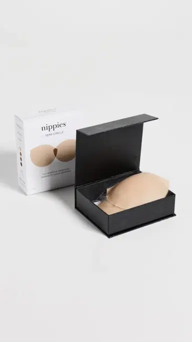 Bristols 6 Nippies Semicircle Nipple Covers Caramel One Size | Thumbnail 2 Bristols 6 Nippies Semicircle Nipple Covers Caramel One Size | Thumbnail 2