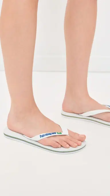 Havaianas Brazil Logo Sandals White 6 | Thumbnail 3 Havaianas Brazil Logo Sandals White 6 | Thumbnail 3