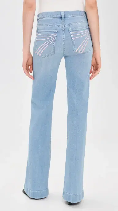 7 For All Mankind Dojo Jeans Indigo Bloom | Thumbnail 3 7 For All Mankind Dojo Jeans Indigo Bloom | Thumbnail 3