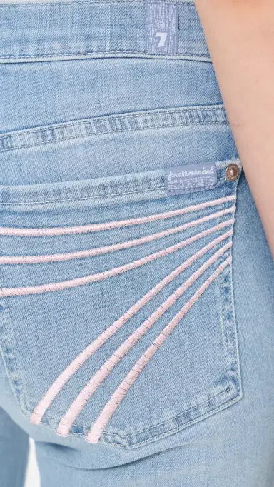 7 For All Mankind Dojo Jeans Indigo Bloom | Thumbnail 6 7 For All Mankind Dojo Jeans Indigo Bloom | Thumbnail 6