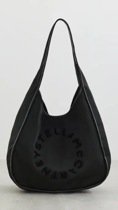 Stella McCartney Large Mesh Logo Hobo Bag | Thumbnail 2 Stella McCartney Large Mesh Logo Hobo Bag | Thumbnail 2