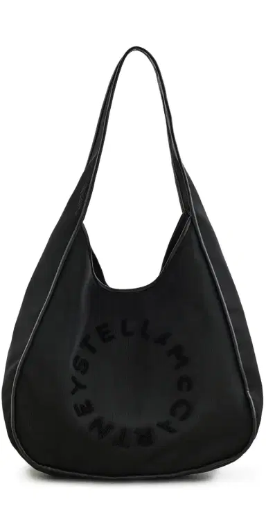 Stella McCartney Large Mesh Logo Hobo Bag | Thumbnail 1 Stella McCartney Large Mesh Logo Hobo Bag | Thumbnail 1