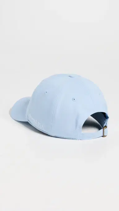 Sporty & Rich NY Crest Cap Ciel White One Size | Thumbnail 4 Sporty & Rich NY Crest Cap Ciel White One Size | Thumbnail 4