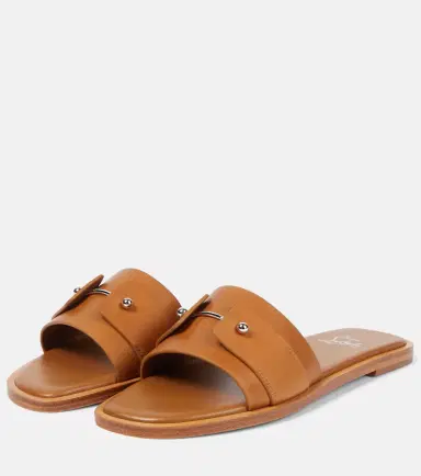 Christian Louboutin Chambelimule leather slides | Thumbnail 3 Christian Louboutin Chambelimule leather slides | Thumbnail 3
