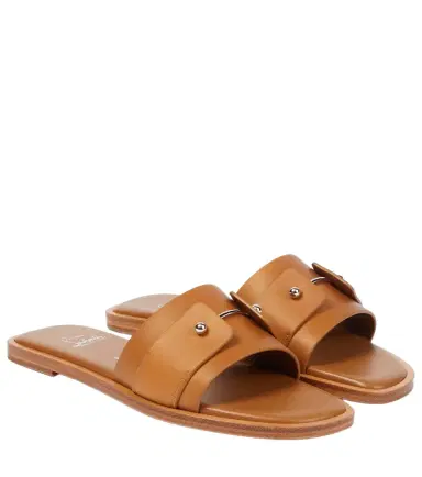 Christian Louboutin Chambelimule leather slides | Thumbnail 1 Christian Louboutin Chambelimule leather slides | Thumbnail 1