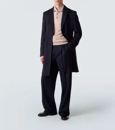 Zegna Wool and cashmere-blend coat | Thumbnail 2 Zegna Wool and cashmere-blend coat | Thumbnail 2
