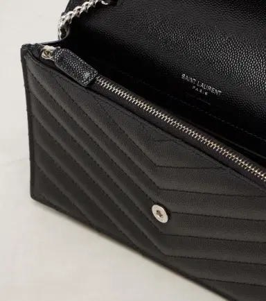 Saint Laurent Cassandre Envelope Small leather wallet on chain | Thumbnail 2 Saint Laurent Cassandre Envelope Small leather wallet on chain | Thumbnail 2