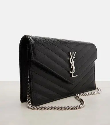 Saint Laurent Cassandre Envelope Small leather wallet on chain | Thumbnail 3 Saint Laurent Cassandre Envelope Small leather wallet on chain | Thumbnail 3