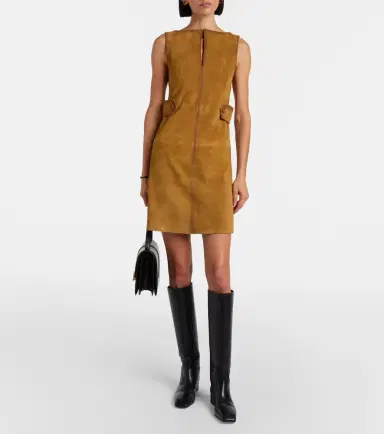 Dorothee Schumacher Suede minidress | Thumbnail 4 Dorothee Schumacher Suede minidress | Thumbnail 4