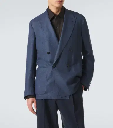 Zegna Linen, wool and silk blazer | Thumbnail 2 Zegna Linen, wool and silk blazer | Thumbnail 2