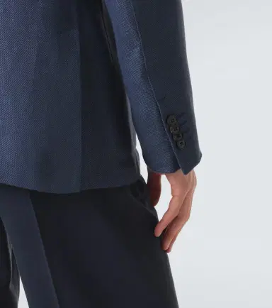 Zegna Linen, wool and silk blazer | Thumbnail 3 Zegna Linen, wool and silk blazer | Thumbnail 3
