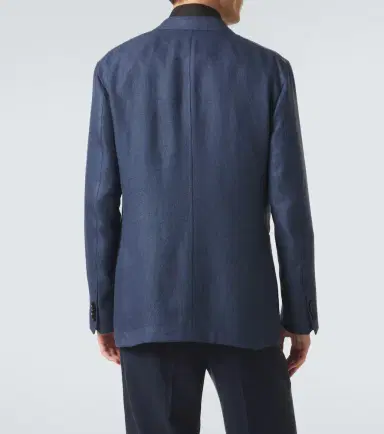 Zegna Linen, wool and silk blazer | Thumbnail 6 Zegna Linen, wool and silk blazer | Thumbnail 6