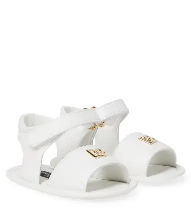 Dolce & Gabbana Kids Baby leather sandals | Thumbnail 1 Dolce & Gabbana Kids Baby leather sandals | Thumbnail 1