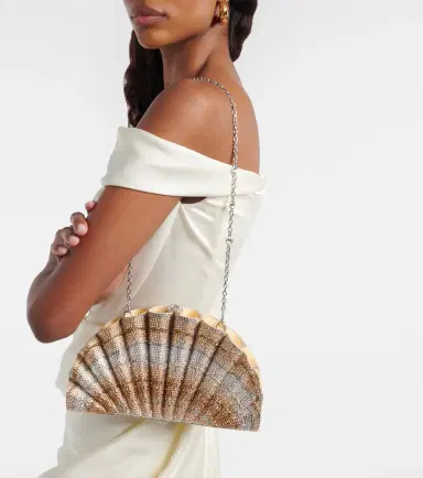 Judith Leiber Couture Origami Fan crystal-embellished clutch | Thumbnail 5 Judith Leiber Couture Origami Fan crystal-embellished clutch | Thumbnail 5