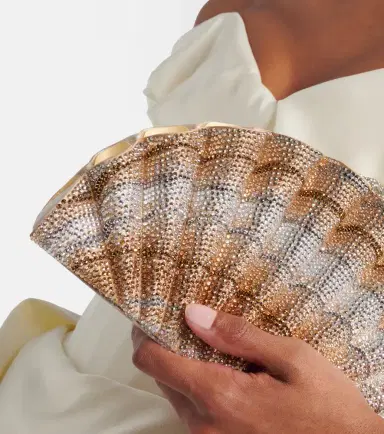 Judith Leiber Couture Origami Fan crystal-embellished clutch | Thumbnail 6 Judith Leiber Couture Origami Fan crystal-embellished clutch | Thumbnail 6