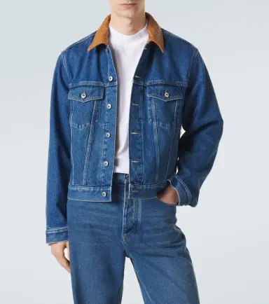 Bottega Veneta Intrecciato denim jacket | Thumbnail 2 Bottega Veneta Intrecciato denim jacket | Thumbnail 2