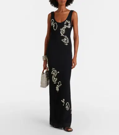Dries Van Noten Embellished gown | Thumbnail 3 Dries Van Noten Embellished gown | Thumbnail 3