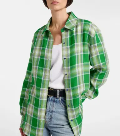 God's True Cashmere Harbor linen shirt with lapis lazuli | Thumbnail 4 God's True Cashmere Harbor linen shirt with lapis lazuli | Thumbnail 4