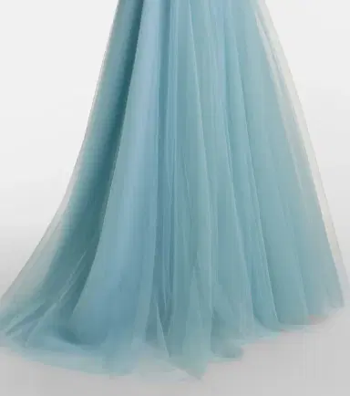 Costarellos Vivienne embellished tulle gown | Thumbnail 3 Costarellos Vivienne embellished tulle gown | Thumbnail 3