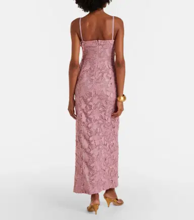 Blumarine Embroidered lace maxi dress | Thumbnail 3 Blumarine Embroidered lace maxi dress | Thumbnail 3