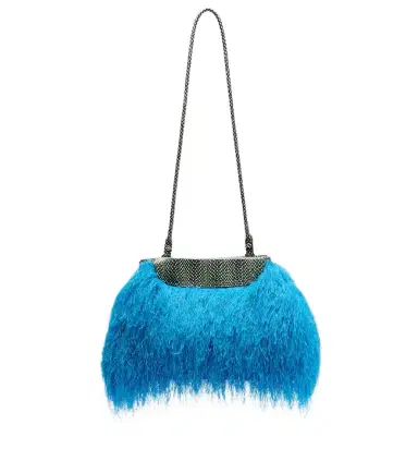 Dries Van Noten Small leather-trimmed crossbody bag | Thumbnail 1 Dries Van Noten Small leather-trimmed crossbody bag | Thumbnail 1