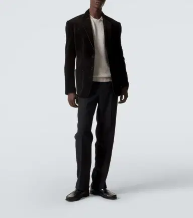 Thom Sweeney Wool straight pants | Thumbnail 2 Thom Sweeney Wool straight pants | Thumbnail 2
