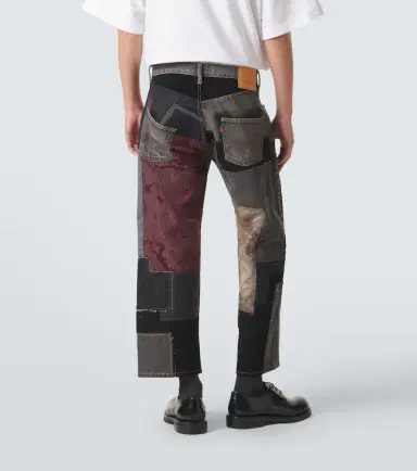 Junya Watanabe x Levi's patchwork wide-leg jeans | Thumbnail 4 Junya Watanabe x Levi's patchwork wide-leg jeans | Thumbnail 4
