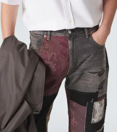Junya Watanabe x Levi's patchwork wide-leg jeans | Thumbnail 5 Junya Watanabe x Levi's patchwork wide-leg jeans | Thumbnail 5