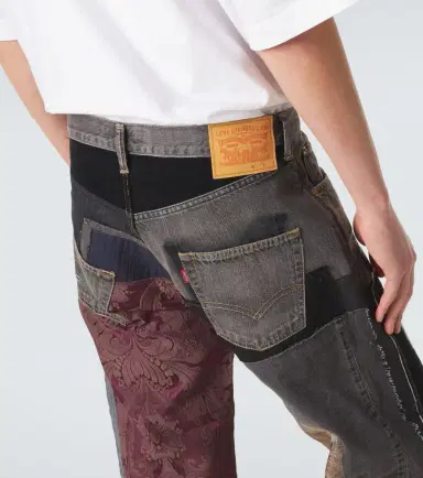 Junya Watanabe x Levi's patchwork wide-leg jeans | Thumbnail 6 Junya Watanabe x Levi's patchwork wide-leg jeans | Thumbnail 6