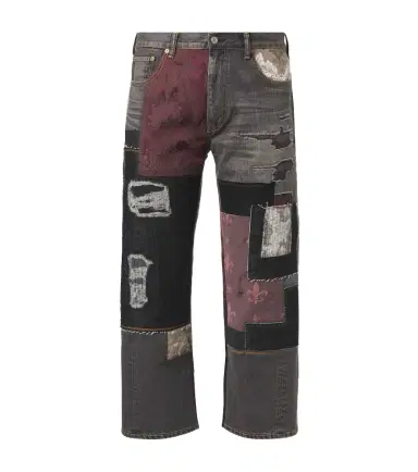 Junya Watanabe x Levi's patchwork wide-leg jeans | Thumbnail 1 Junya Watanabe x Levi's patchwork wide-leg jeans | Thumbnail 1