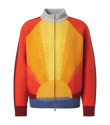 God's True Cashmere Radiant Sun cashmere zip-up sweater | Thumbnail 1 God's True Cashmere Radiant Sun cashmere zip-up sweater | Thumbnail 1