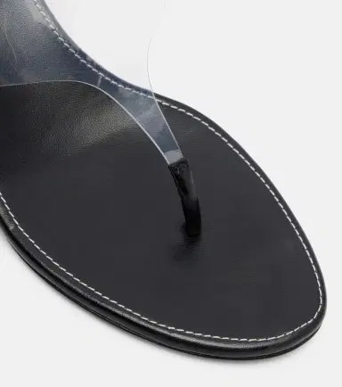 Magda Butrym Leather and PVC thong sandals | Thumbnail 4 Magda Butrym Leather and PVC thong sandals | Thumbnail 4