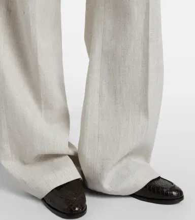 Joseph Arven linen and cotton straight pants | Thumbnail 2 Joseph Arven linen and cotton straight pants | Thumbnail 2