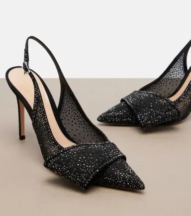 Gianvito Rossi Crystal embellished slingback pumps | Thumbnail 3 Gianvito Rossi Crystal embellished slingback pumps | Thumbnail 3