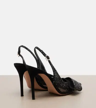 Gianvito Rossi Crystal embellished slingback pumps | Thumbnail 4 Gianvito Rossi Crystal embellished slingback pumps | Thumbnail 4