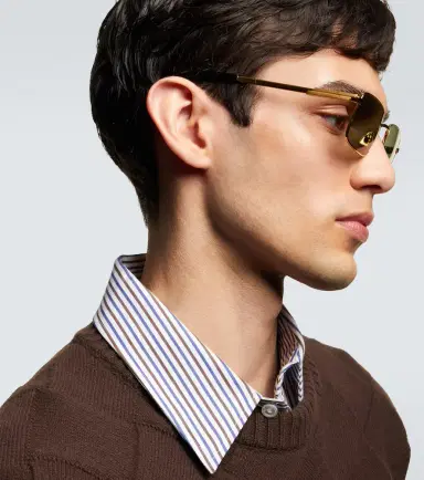 Bottega Veneta Classic rectangular sunglasses | Thumbnail 3 Bottega Veneta Classic rectangular sunglasses | Thumbnail 3
