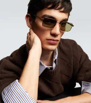 Bottega Veneta Classic rectangular sunglasses | Thumbnail 4 Bottega Veneta Classic rectangular sunglasses | Thumbnail 4