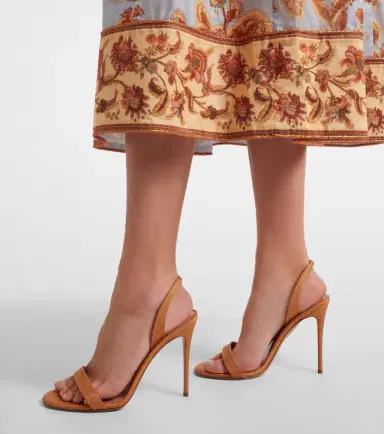 Aquazzura So Nude slingback sandals | Thumbnail 6 Aquazzura So Nude slingback sandals | Thumbnail 6