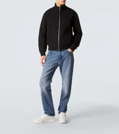 Givenchy Herringbone cotton-blend zip-up sweater | Thumbnail 2 Givenchy Herringbone cotton-blend zip-up sweater | Thumbnail 2
