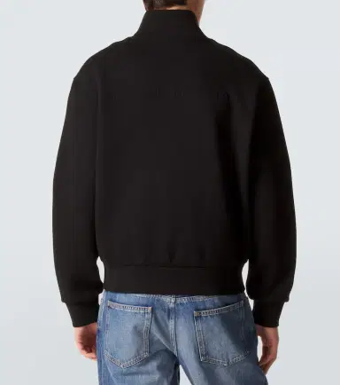 Givenchy Herringbone cotton-blend zip-up sweater | Thumbnail 3 Givenchy Herringbone cotton-blend zip-up sweater | Thumbnail 3