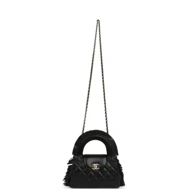 Chanel Chanel Small Fringe Kelly Black Lambskin Gold Hardware | Thumbnail 7 Chanel Chanel Small Fringe Kelly Black Lambskin Gold Hardware | Thumbnail 7