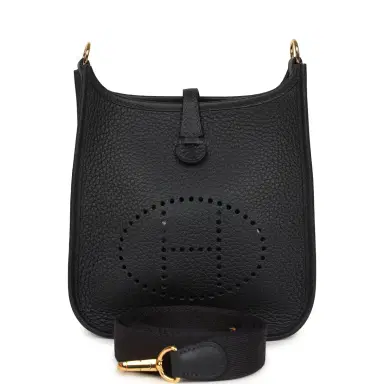 HERMÈS Hermes Evelyne TPM Caban Clemence Gold Hardware | Thumbnail 1 HERMÈS Hermes Evelyne TPM Caban Clemence Gold Hardware | Thumbnail 1
