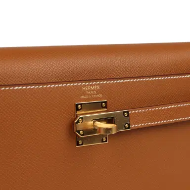 HERMÈS Hermes Kelly Elan Gold Epsom Gold Hardware | Thumbnail 7 HERMÈS Hermes Kelly Elan Gold Epsom Gold Hardware | Thumbnail 7